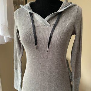 Calvin Klein Performance Ribbed Hoodie